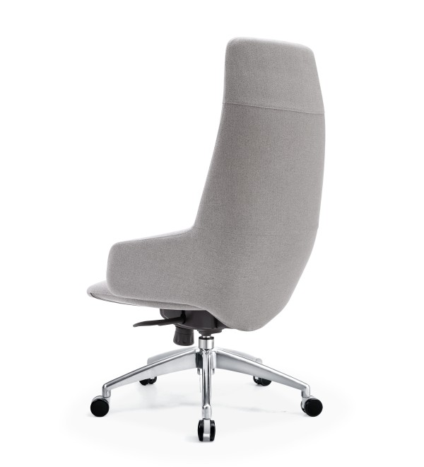 Кресло руководителя TopChairs Bow в ткани серый