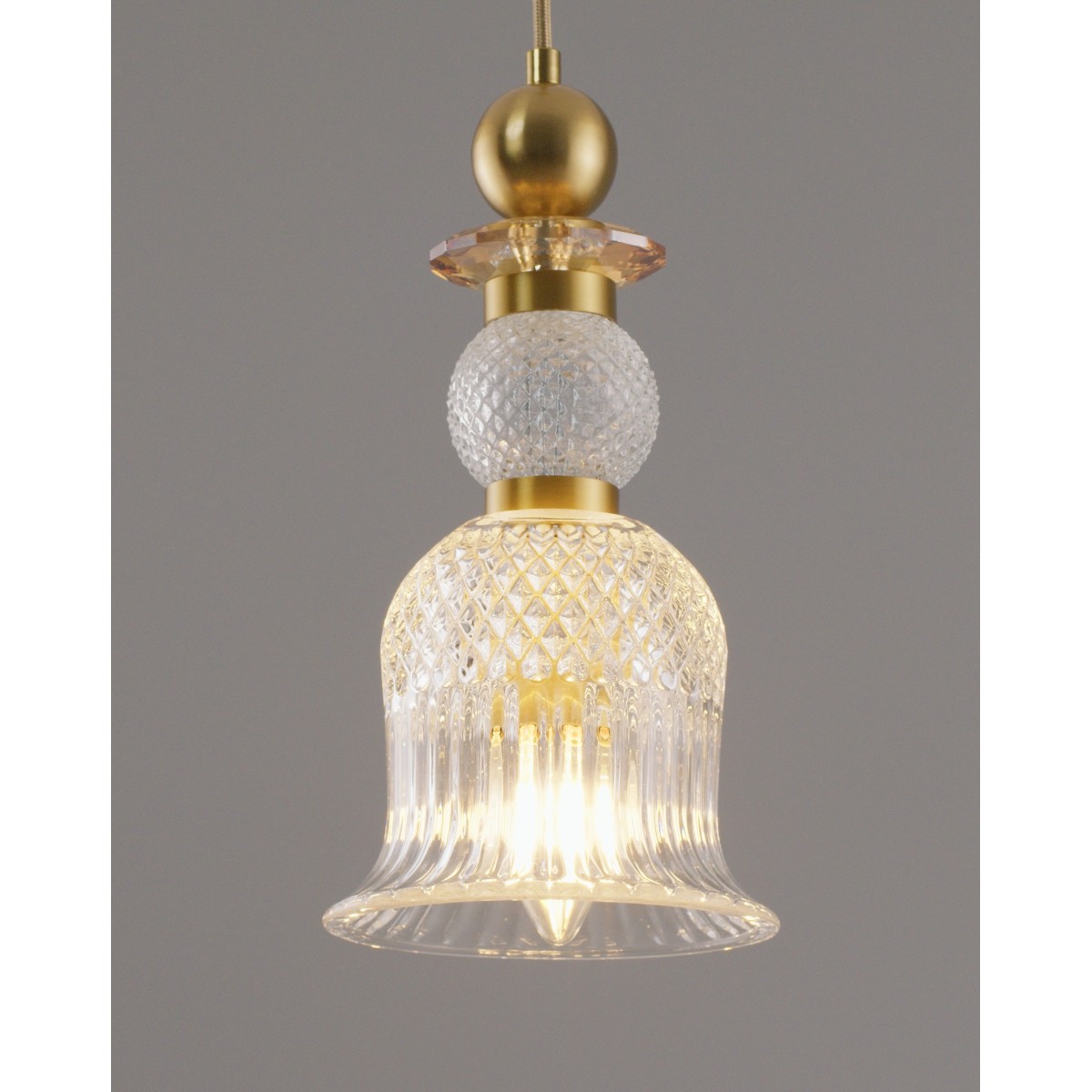 Светильник подвесной Moderli V10905-P Glassy