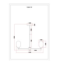Люстра подвесная Moderli V10847-6P Gracy