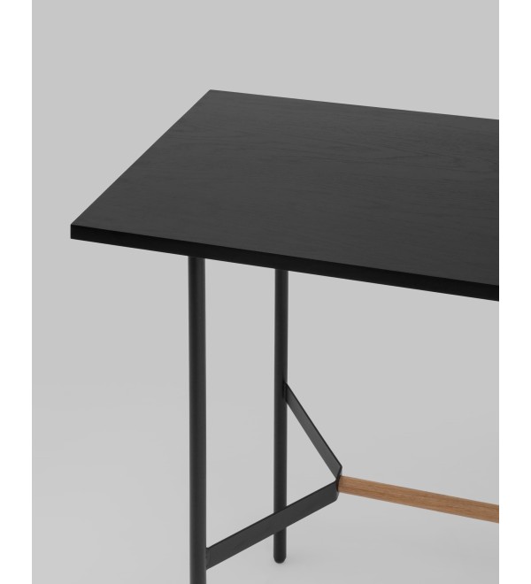 Стол барный Knobb 120*60 черный