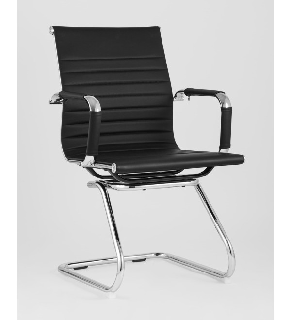 Кресло для посетителей TopChairs Visit черное