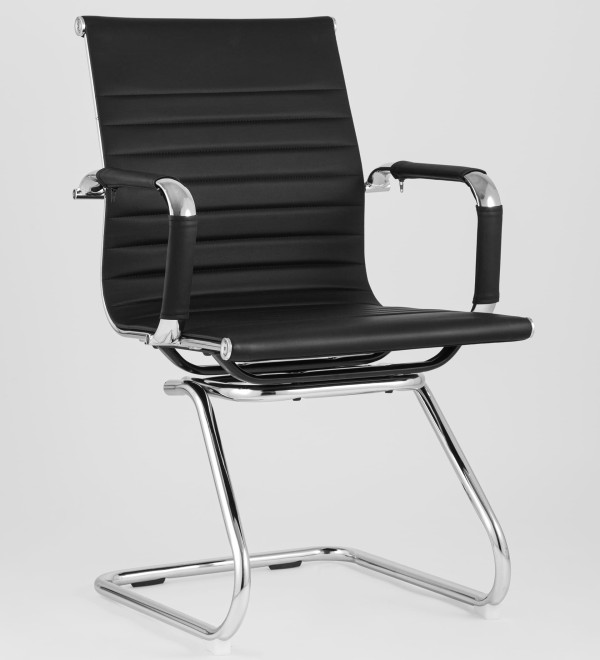 Кресло для посетителей TopChairs Visit черное