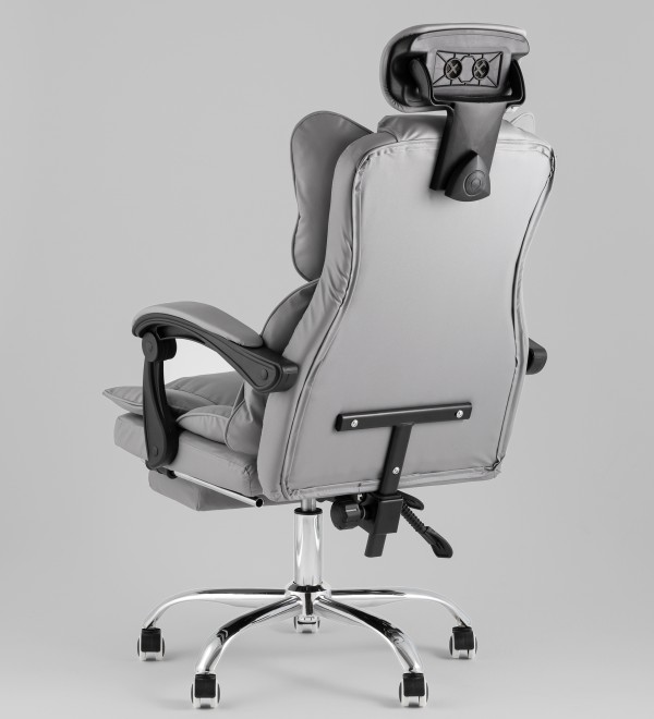 Кресло руководителя TopChairs Siento серый