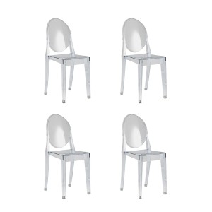 Стул Victoria Ghost NEW прозрачный 4 шт.