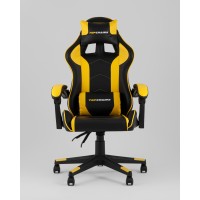 Кресло спортивное TopChairs Shadow черно-желтый