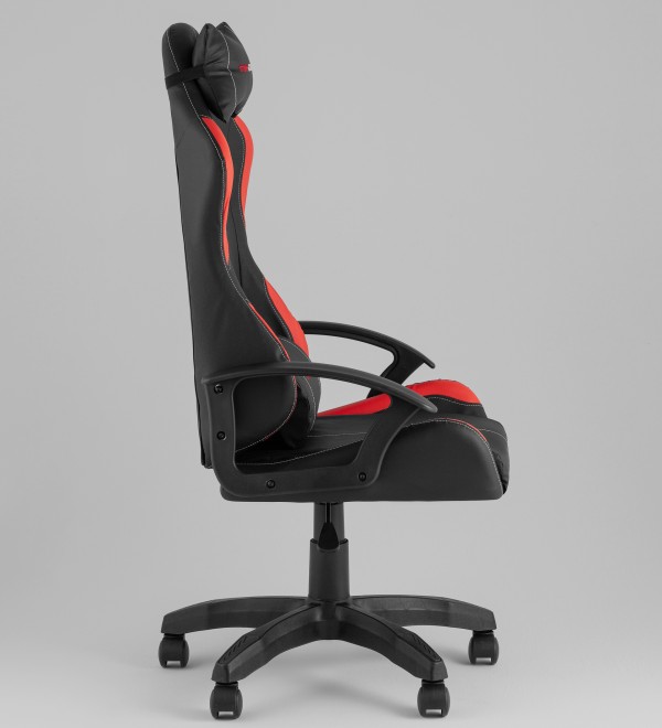 Кресло спортивное TopChairs Wyvern черно-красный