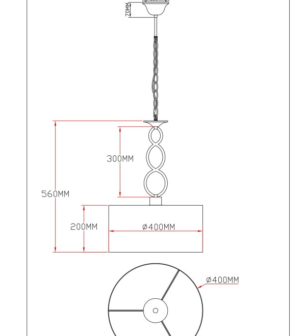 Светильник подвесной Moderli V10553-1P Macadamia