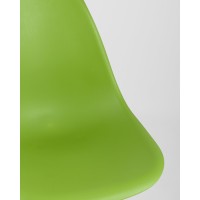 Стул Eames Style DSW зеленый x4 (разборный каркас)