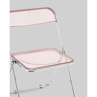 Стул Fold Pink складной розовый
