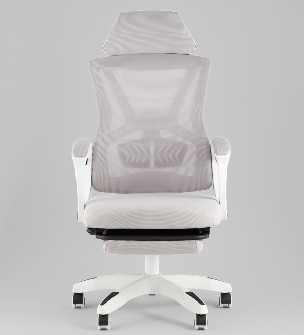 Кресло офисное TopChairs Vecto серый