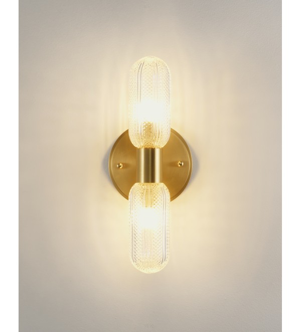 Светильник настенный Moderli V11018-2W Brass