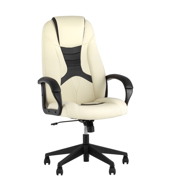 Кресло игровое TopChairs ST-CYBER 8 белый/черный