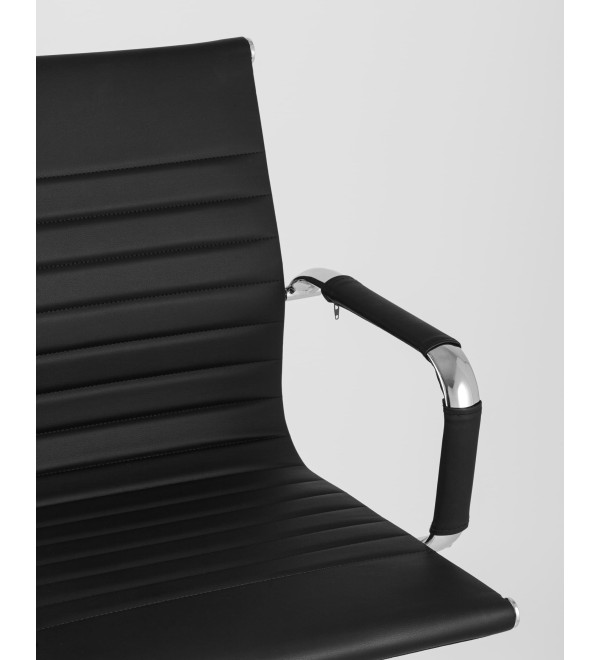 Кресло для посетителей TopChairs Visit черное