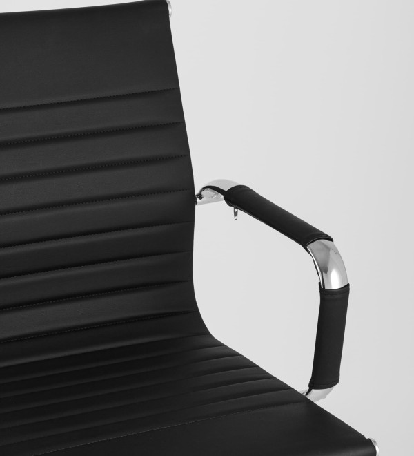 Кресло для посетителей TopChairs Visit черное