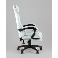 Кресло спортивное TopChairs MG-7019 велюр светло-голубой