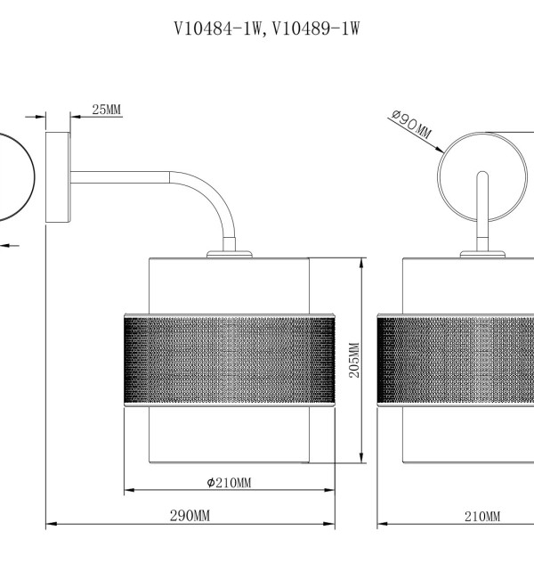 Бра Moderli V10489-1W Gela