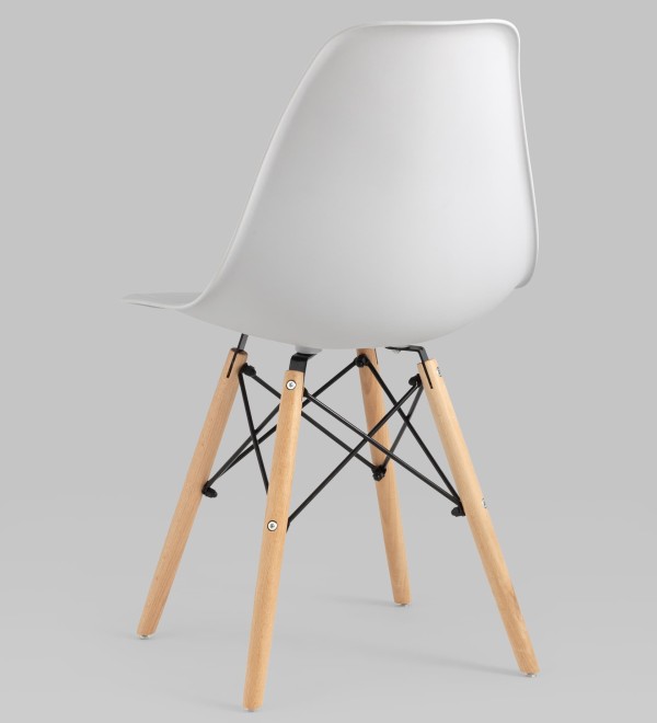 Стул Eames Style DSW светло-серый x4 (разборный каркас)