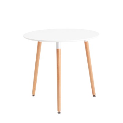 Стол круглый EAMES DST NEW D80 белый