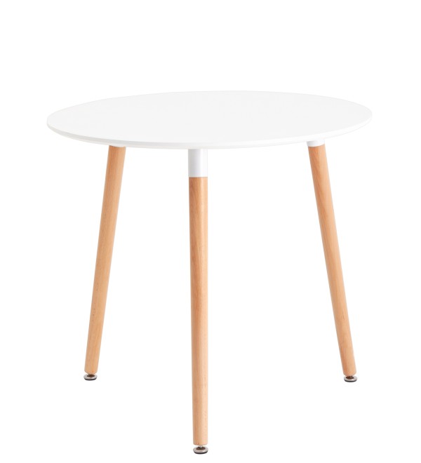 Стол круглый EAMES DST NEW D80 белый