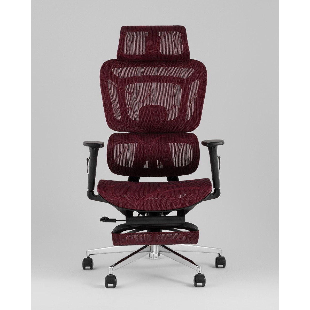 Кресло офисное TopChairs Nimbus бордовый