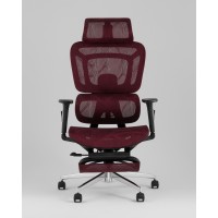 Кресло офисное TopChairs Nimbus бордовый
