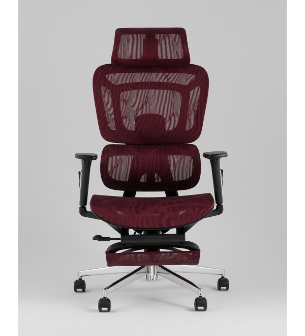 Кресло офисное TopChairs Nimbus бордовый