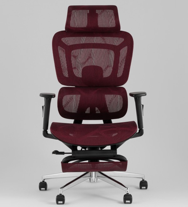 Кресло офисное TopChairs Nimbus бордовый
