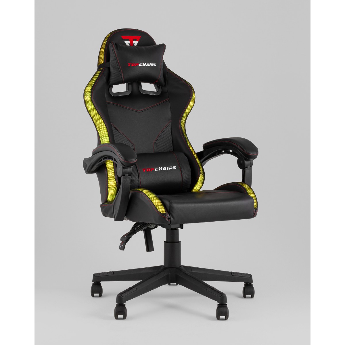 Кресло спортивное TopChairs Druid черный