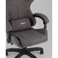 Кресло спортивное TopChairs MG-7036 ткань серый