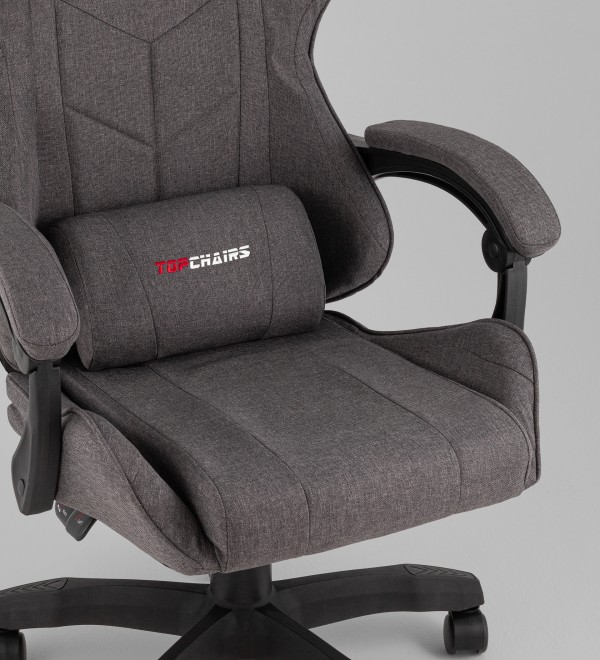 Кресло спортивное TopChairs MG-7036 ткань серый