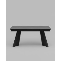 Стол обеденный Eliora 160-240х90 см графит сланец керамика