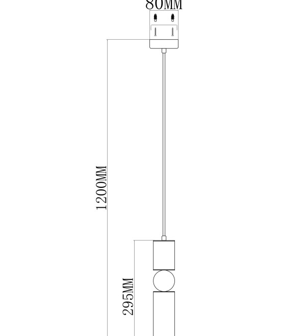 Светильник подвесной Moderli V10541-PL Salem