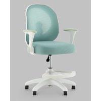 Кресло компьютерное детское TopChairs Spaceman мятный
