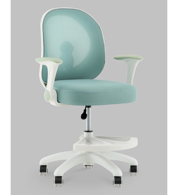 Кресло компьютерное детское TopChairs Spaceman мятный