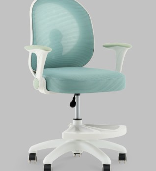 Кресло компьютерное детское TopChairs Spaceman мятный