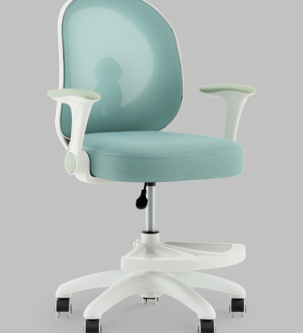 Кресло компьютерное детское TopChairs Spaceman мятный