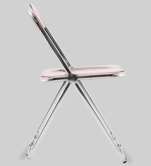 Стул Fold Pink складной розовый