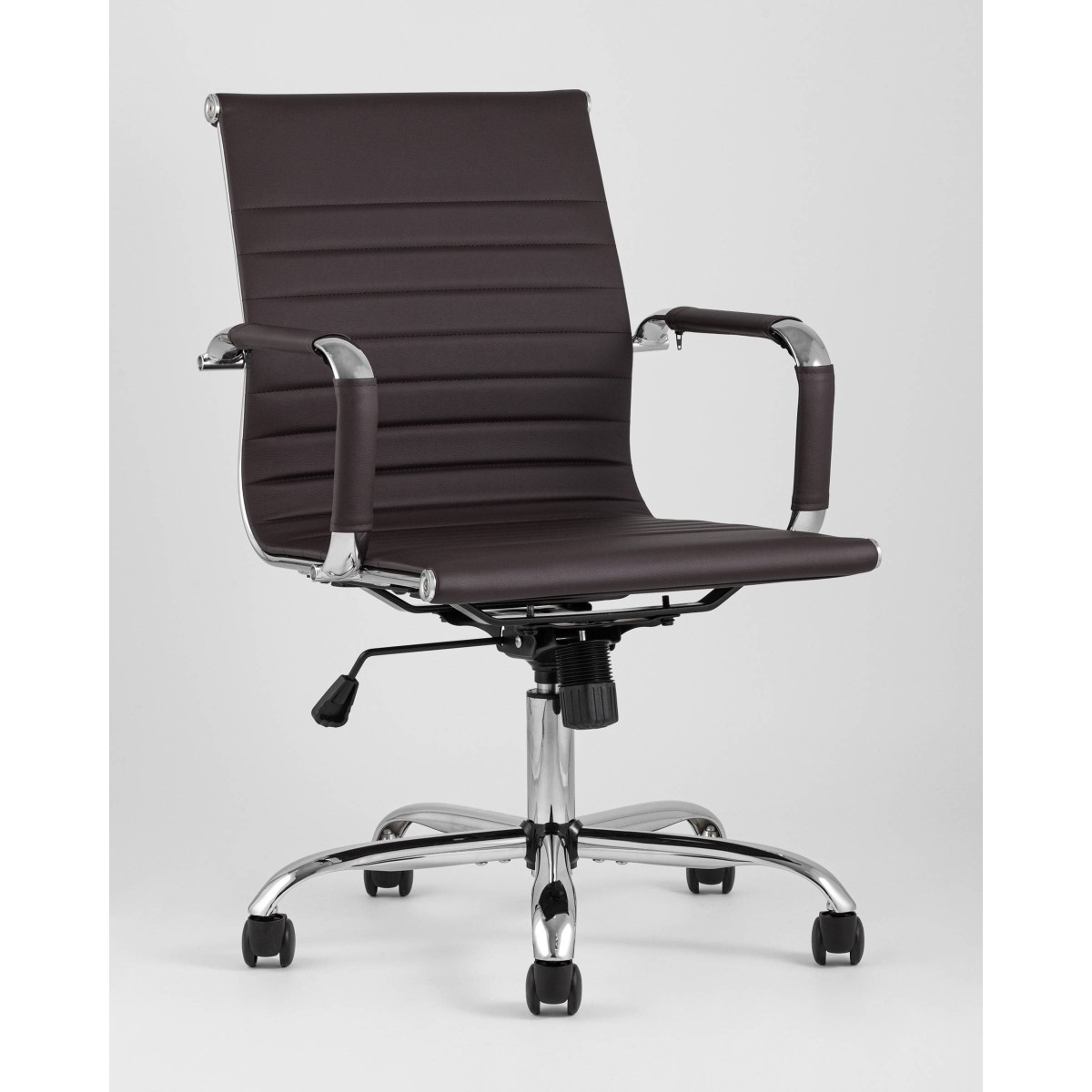 Кресло офисное TopChairs City S коричневое