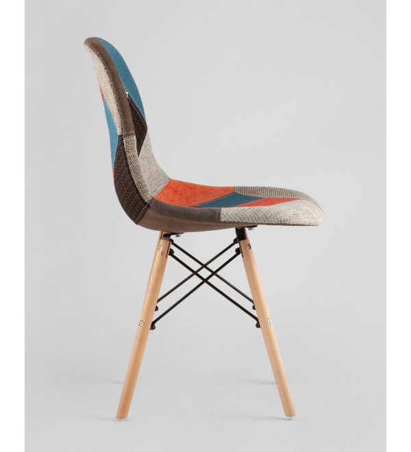 Стул Eames DSW пэчворк
