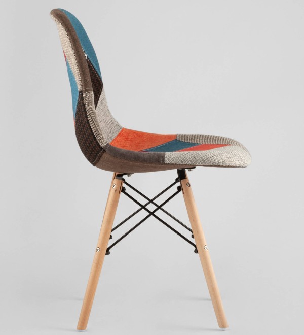 Стул Eames DSW пэчворк