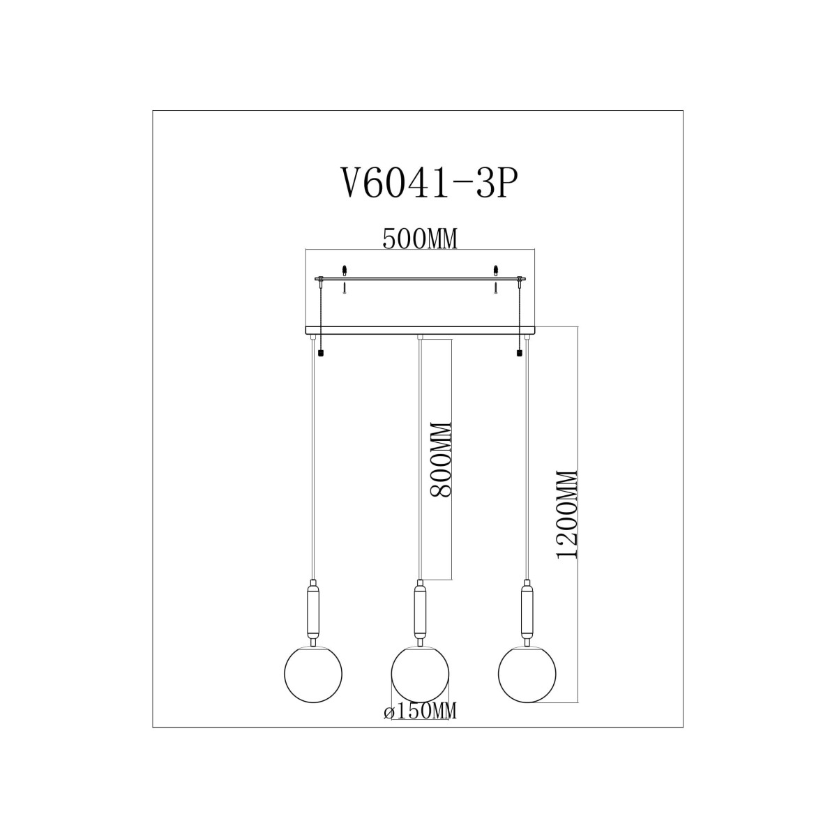 Светильник подвесной Moderli V11566-3P Scrumbel