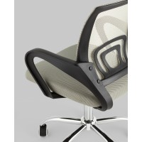 Кресло офисное TopChairs Simple New серый
