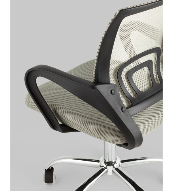 Кресло офисное TopChairs Simple New серый