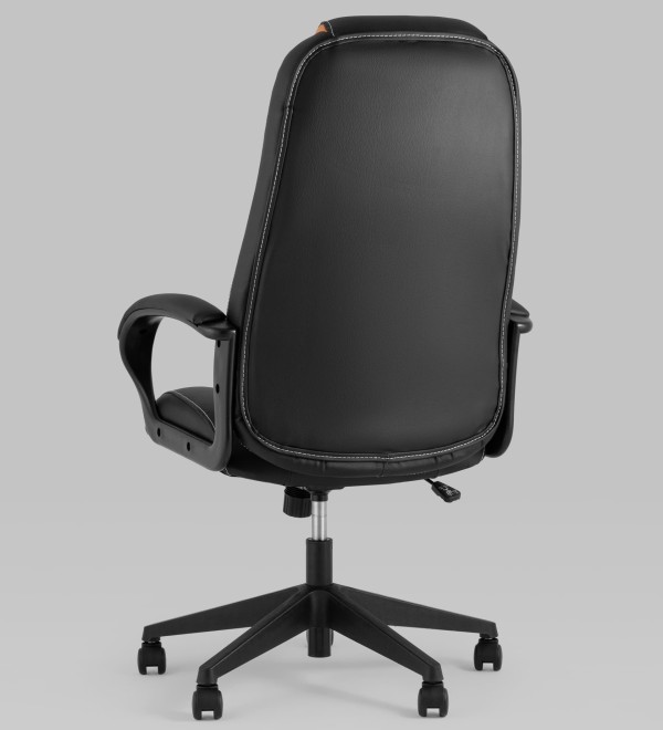 Кресло игровое TopChairs ST-CYBER 8 черный/оранжевый