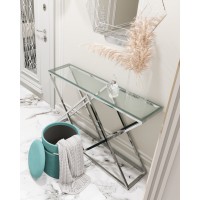 Консоль ИНСИГНИЯ 115*30 серебро