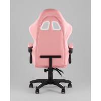 Кресло спортивное TopChairs MG-7035 розово-белый