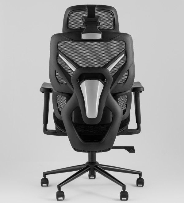 Кресло офисное TopChairs Structo черная сетка
