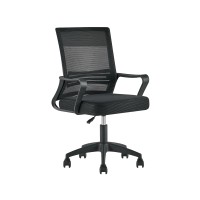 Кресло офисное TopChairs Simplex New черный