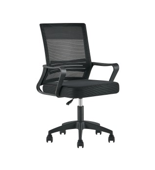 Кресло офисное TopChairs Simplex New черный