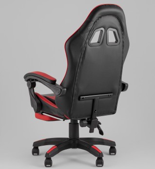 Кресло спортивное TopChairs MG-7019 черно-красный